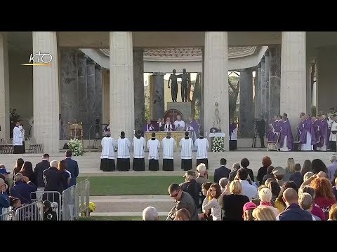 Messe au cimetière américain de Rome (jour des défunts)