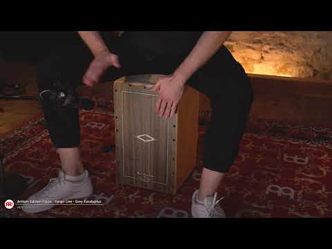 Artisan Edition Cajon, Tango Line - Gray Eucalyptus