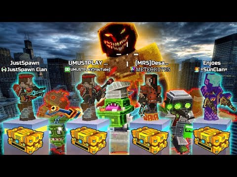 Hard Raid Fast Win - JustSpawn & Other - Pixel Gun 3D