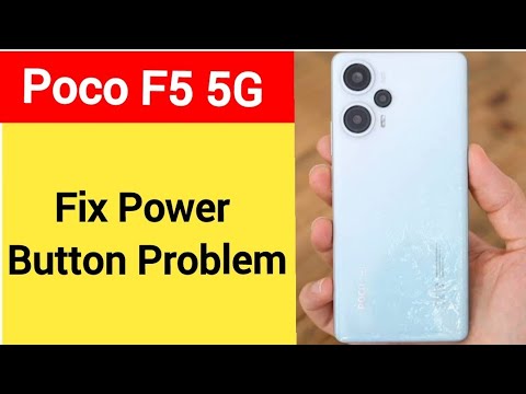 How to fix power button problem Poco F5 5G, how to fix auto restart problem