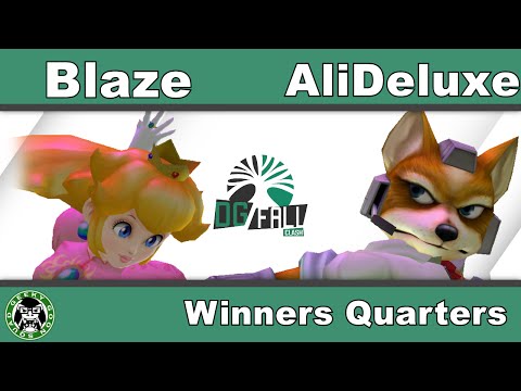 DGFall 16 - Blaze (Peach) Vs. AliDeluxe (Fox) - Winners Quarters - Melee Singles