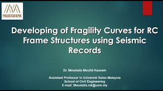 Fragility curve development using Time History Seismic Record Analysis