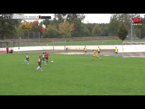 Tor: Hoyerswerdaer SV 1919 1:2 Dresdner SC 1898