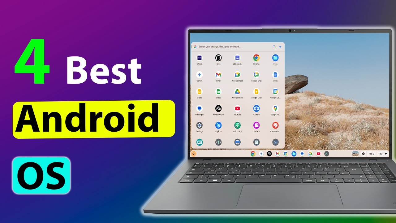 4 best android OS for PC in 2026