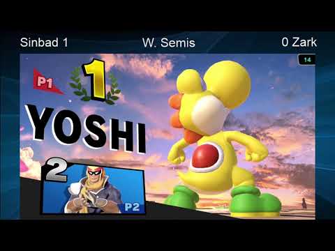 CWA Wifi Weekly 24 - Sinbad (Captain Falcon) vs Zark (Yoshi) Winners Semifinals