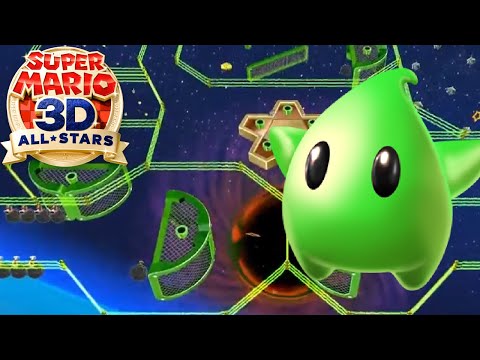 Super Mario 3D All Stars  - Super Mario Galaxy Green Star Levels