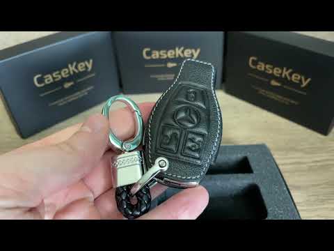 Кожаный чехол для ключа Mercedes - фото 1 - id-p1420011941