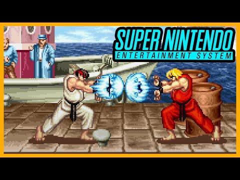 SNES Gameplay - Street Fighter II: The World Warrior [100%] [4K,60fps]