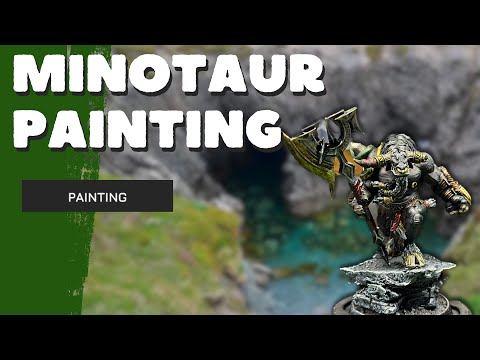 Crafting a Majestic Minotaur: D&D Miniature Painting Adventure