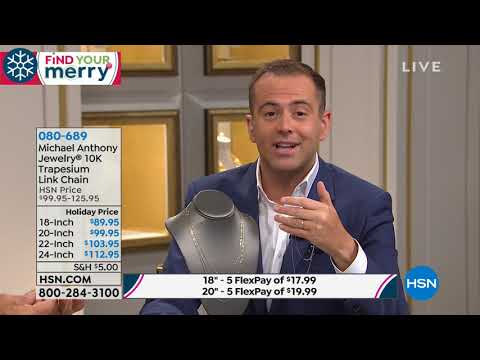 HSN | Michael Anthony Jewelry Gifts 10.04.2018 - 07 PM