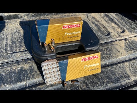 Shooting/Review Federal Premium 40 S\u0026W 180 Grain Hydra-Shock Jacketed Hollow Point