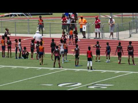 2017 NORTHWEST FLYERS TRACK MEET - 8 UNDER GIRLS 4X100 METER  RELAY