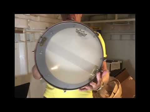 Unboxing and review A&F Raw Steel 5*14 / 8 lugs snare drum @ihornalyvaiko