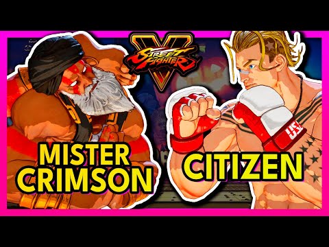 SFV 🥊 Mister Crimson (DHALSIM) VS Citizen (LUKE) 🥊 スト5  🥊 SF5 🥊 Street Fighter 5