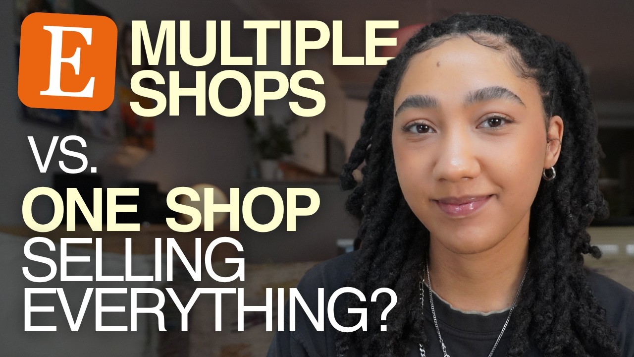 Etsy Niche Strategy Explained: When to Start a NEW Shop & When to add a NEW Section to your shop