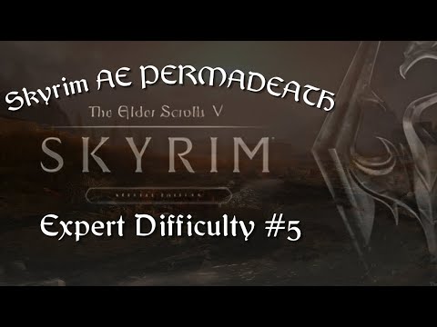 Skyrim AE Survival Permadeath #5  - Expert Difficulty (Wildcat Combat Mod)