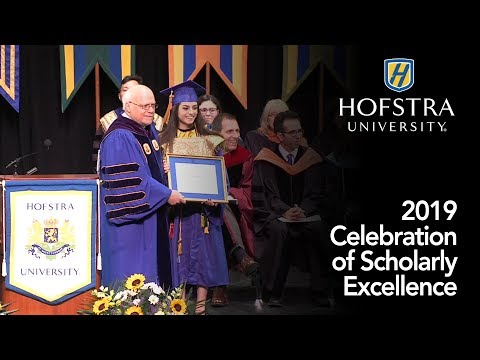 2019 Celebration of Scholarly Excellence - Hofstra University