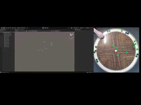 Extremely early Accessible Crokinole Project Footage (Part 1)