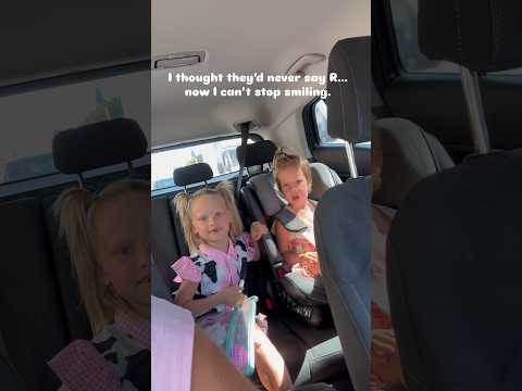 That R sound I thought would never come… Тот звук R, который я думал, никогда не появится… #kids #R
