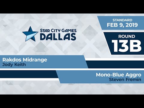 SCGDFW: Round 13b - Jody Keith vs Steven Fremin | Standard