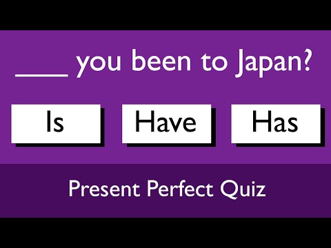 Present Perfect | Grammar quiz