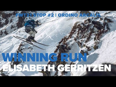 FWT21 Stop #2 Ordino Arcalís | Elisabeth Gerritzen Winning Run