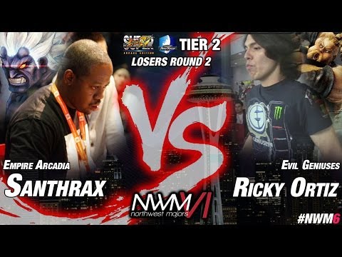 NWM6 AE2012 Top 16 L2 - EMP Santhrax (ONI) vs EG Ricky Ortiz (RUF)