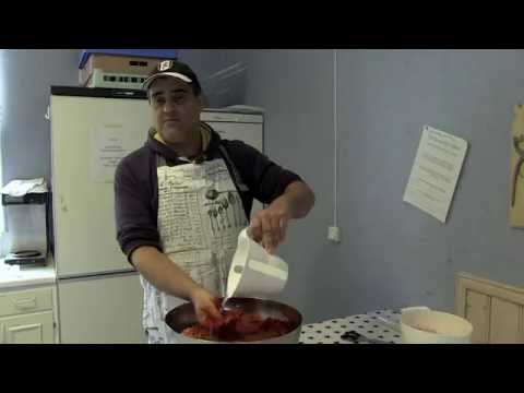 Tillverkning av Västerbotten Korv