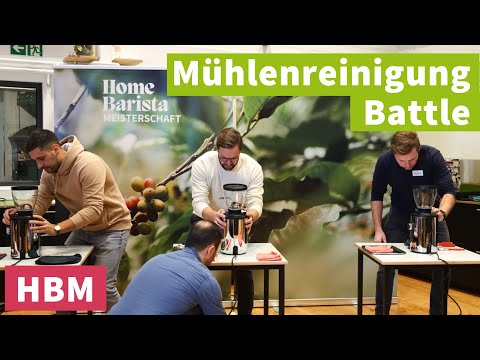 Disziplin Mühlenreinigung featuring @mahlkoenighome [Home Barista Meisterschaft]