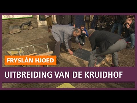 REPO: Eerste steen gelegd voor uitbreiding De Kruidhof Buitenpost