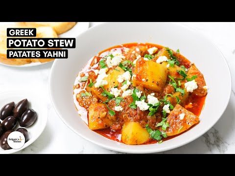🇬🇷 Greek Patates Yahni: A Traditional and Flavorful Potato Stew Recipe