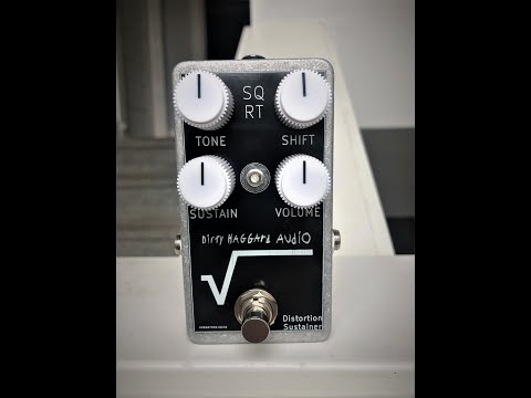 Dirty Haggard Audio SQRT muff pedal 2021 - White image 2