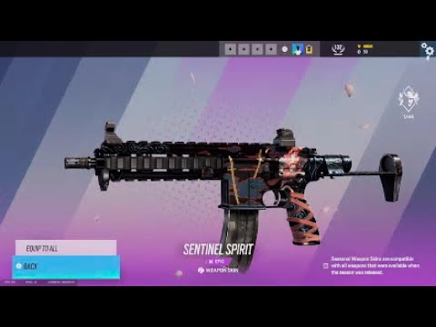 Getting the Sentinel Spirit Camo