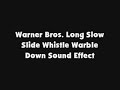 WB Long Slow Slide Whistle Warble Down SFX