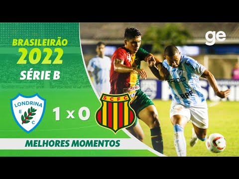 Gols e lances de Londrina x Sampaio Corrêa
