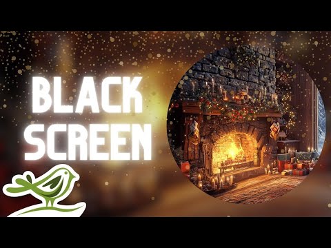 [NO ADS] Soothing Christmas Sleep Music | Only Soft Piano Music & Black Screen