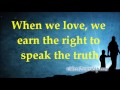 Casting Crowns - Love You With The Truth - Lyrics