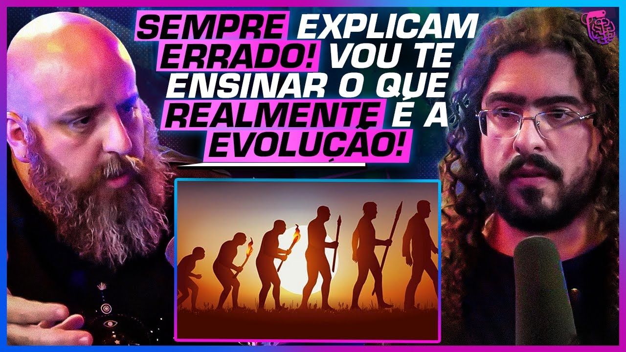 SELEÇÃO NATURAL e EVOLUÇÃO NÃO são a MESMA COISA, BIÓLOGO EXPLICA - PIRULLA,  RUAS E EMÍLIO GARCIA