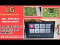 Lg LG LED TV Vertical Lines Or Bars Problem Freezing Double Images No Picture Lg22 Inch Led Tv