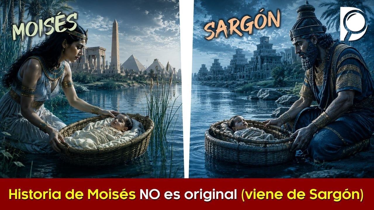 Historia de Moisés NO es original (viene de Sargón)
