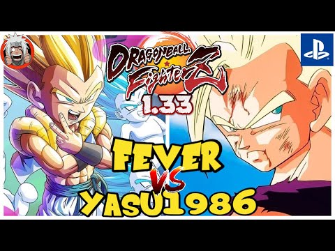 DBFZ fever vs yasu1986 (GogetaSS4, A16, Gotenks) vs (TGohan, GogetaSS4, A16)