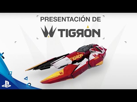 Tigron K-VSR, nueva nave de WipEout Omega Collection