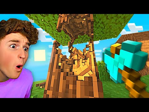 I Destroyed MINECRAFT With REALISTIC PHYSICS.. (Mods)