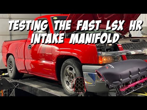 FAST LSX HR intake manifold Dyno testing! Runner length comparisons! Lsxhr ls3 Silverado 408 ls