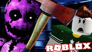 How To Play As The Purple Guy Roblox Fnaf Five Nights At Freddys Free Online Games - animatronic world roblox purple guy