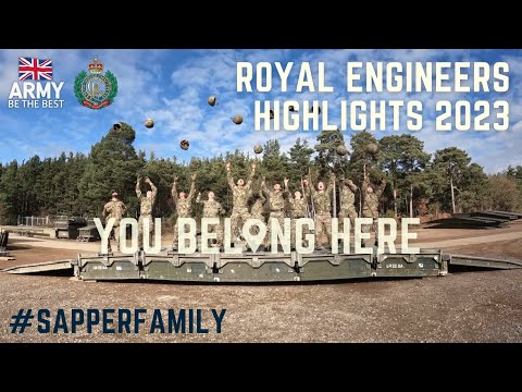 Corps of Royal Engineers - What We Do! | 2023 Highlights
