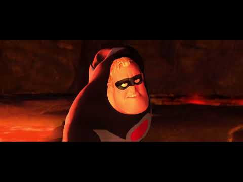 The Incredibles - robot fight scene