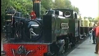 preview picture of video 'Steam Train Owain Glyndwr in 1995.wmv'