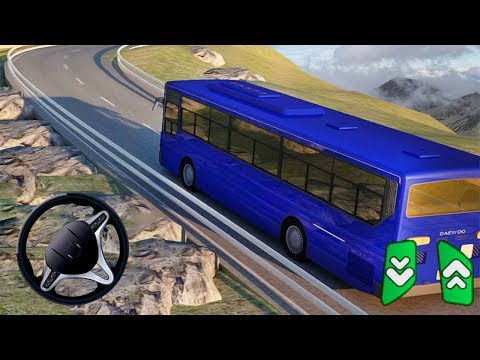 Offroad Coach Bus Simulator 17 - Real Extreme Hill Driver - Android Gameplay [HD]