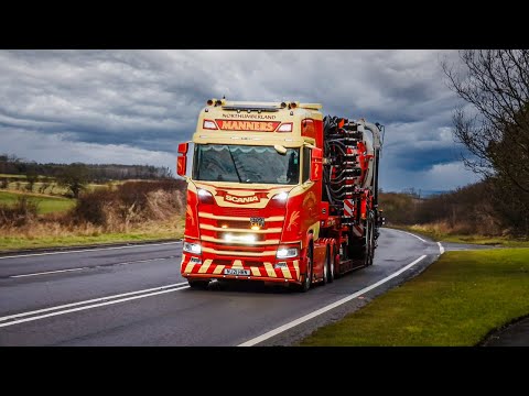 UK Truck Spotting #8  -  A1, England